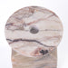 Marble White Brown Balanced Candle Holder - Home And Beyond