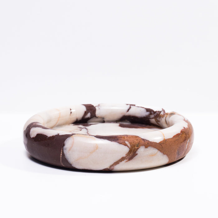 Marble Round Edged Catch-All - Home And Beyond