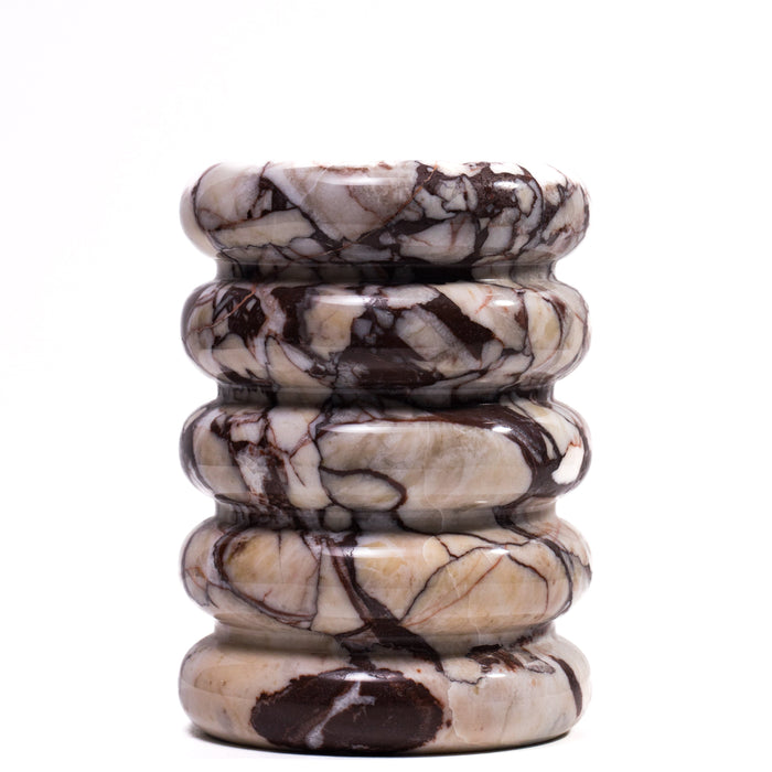 Marble Layered Decorative Vase - Home And Beyond