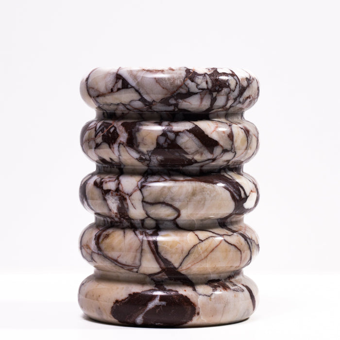 Marble Layered Decorative Vase - Home And Beyond