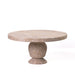 Natural Travertine Cake Stand - Home And Beyond