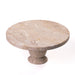 Natural Travertine Cake Stand - Home And Beyond