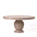 Natural Travertine Cake Stand - Home And Beyond