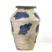 Visha Cream and Blue Terracotta Decorative Vase - Home And Beyond