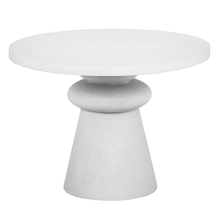 Lupita White 42 inch Dinette Table - UK - Home And Beyond