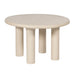 Barbara Cream Textured Indoor / Outdoor 47 inch Round Dining Table - Home And Beyond