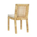 Amara Cream Contract-Grade Linen Dining Chair - Home And Beyond