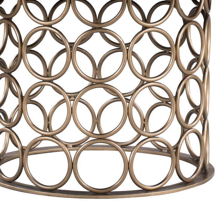 Valentina Brass Round Dining Table - UK - Home And Beyond