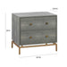 Pesce Shagreen Nightstand - UK - Home And Beyond