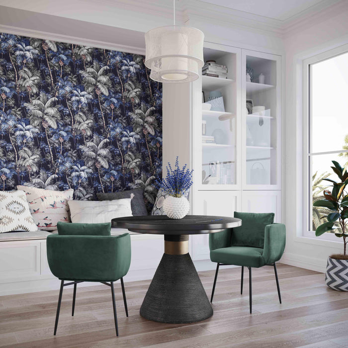 Rishi Black Rope Round Table - UK - Home And Beyond