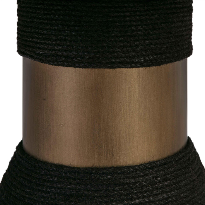 Rishi Black Rope Round Table - UK - Home And Beyond