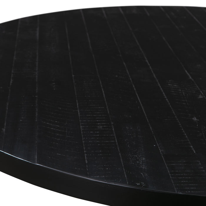 Rishi Black Rope Round Table - UK - Home And Beyond