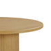 Chelsea Natural Oak Wood Round Dining Table - UK - Home And Beyond