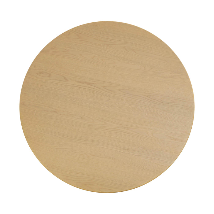 Chelsea Natural Oak Wood Round Dining Table - UK - Home And Beyond