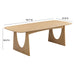 Cybill Natural Ash Dining Table - UK - Home And Beyond