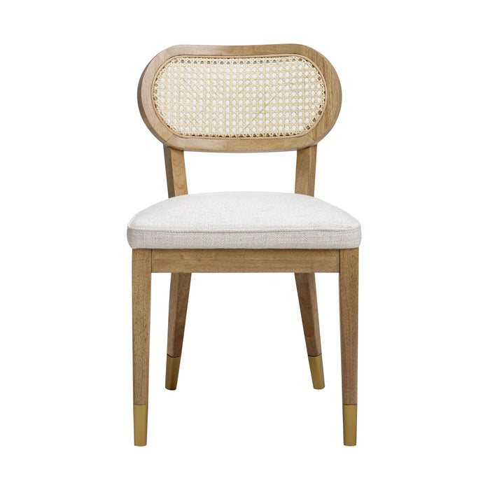 Cosette Natural Dining Chair - UK - Home And Beyond