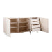 Tori Motif Taupe Buffet - Home And Beyond