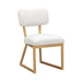 Bobbie Cream Performance Upcycled Fabric Dining Chair - Home And Beyond