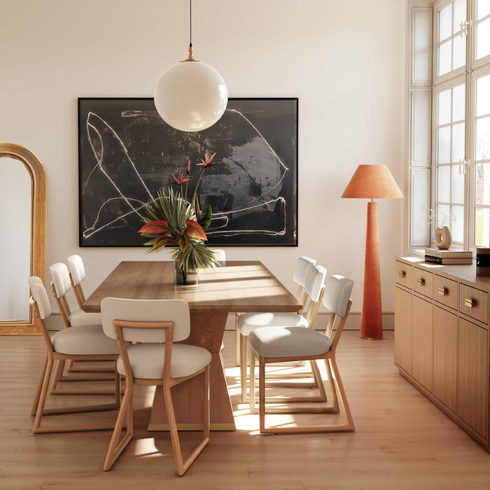 Bobbie Cream Performance Upcycled Fabric Dining Chair - Home And Beyond