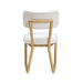 Bobbie Cream Performance Upcycled Fabric Dining Chair - Home And Beyond