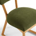 Bobbie Green Performance Upcycled Fabric Dining Chair - Home And Beyond