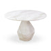 Esme Faux Marble Indoor/Outdoor 48 Round Dining Table - Home And Beyond