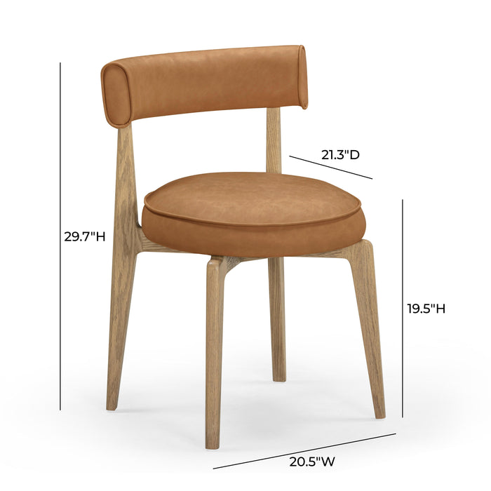 Nikita Performance Vegan Leather Dining Chair - Home And Beyond