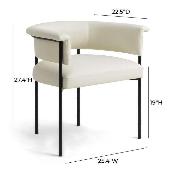 Taylor Performance Vegan Leather Dining Chair - Home And Beyond