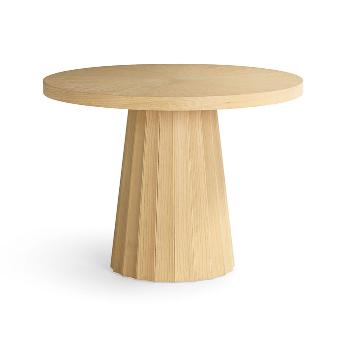 Meri Natural Round Dining Table (41"-56") - Home And Beyond