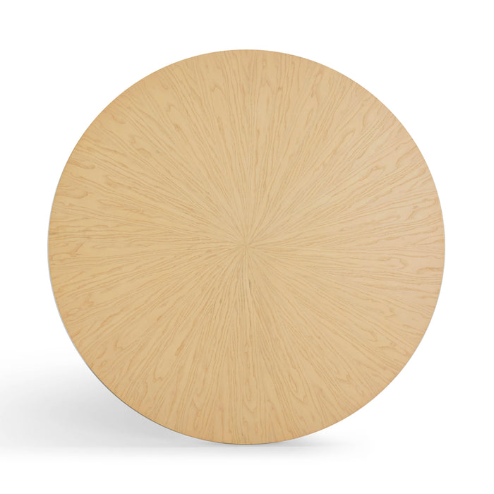 Meri Natural Round Dining Table (41"-56") - Home And Beyond