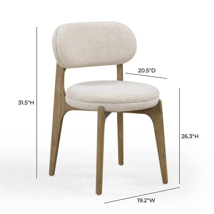 Carnation Performance Fabric Dining Chair - Home And Beyond