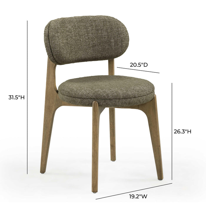 Carnation Performance Fabric Dining Chair - Home And Beyond