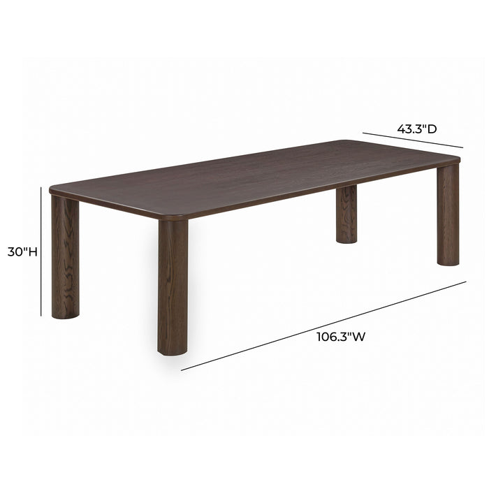 Akola 106" Oak Rectangular Dining Table - Home And Beyond