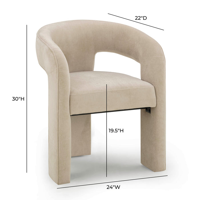 Malone Performance Chenille Dining Chair - Home And Beyond
