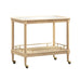 Slosh 37" Natural Ash Bar Cart - Home And Beyond