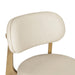 Carnation Cream Performance Vegan Leather Counter Stool - Home And Beyond