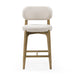 Carnation Performance Fabric Counter Stool - Home And Beyond