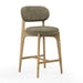 Carnation Performance Fabric Counter Stool - Home And Beyond