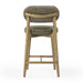 Carnation Performance Fabric Counter Stool - Home And Beyond