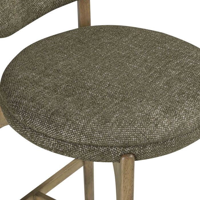 Carnation Performance Fabric Counter Stool - Home And Beyond