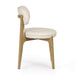 Carnation Cream Performance Vegan Leather Dining Chair - Home And Beyond