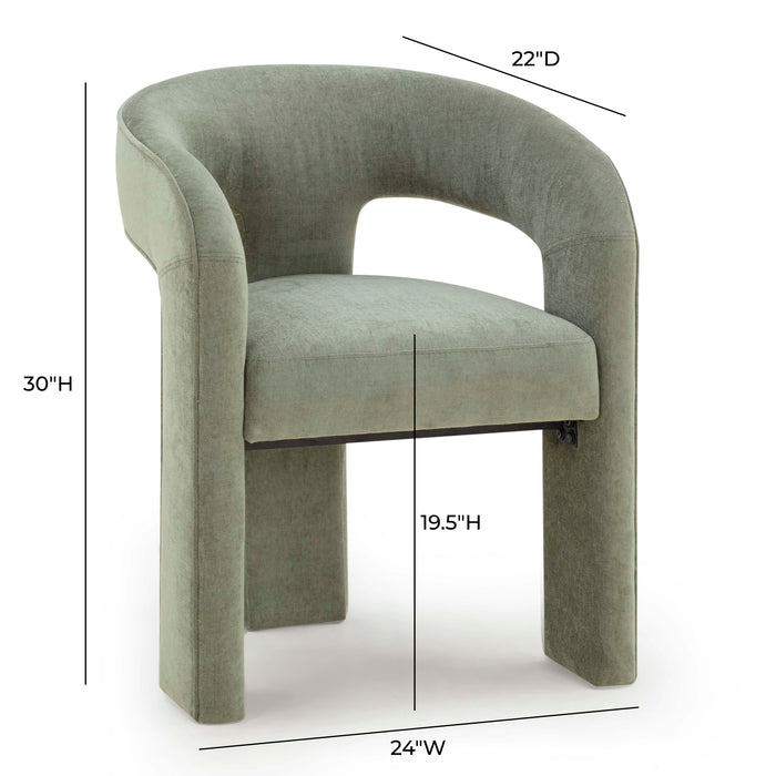 Malone Performance Chenille Dining Chair - Home And Beyond