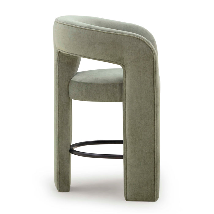 Malone Performance Chenille Stool - Home And Beyond