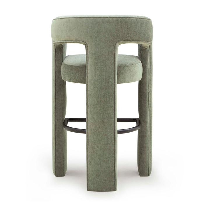 Malone Performance Chenille Stool - Home And Beyond