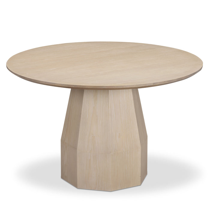 Brocha 48'' Ash Wood Round Dining Table - Home And Beyond