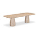 Brocha 106" Ash Wood Rectangular Dining Table - Home And Beyond