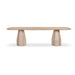 Brocha 106" Ash Wood Rectangular Dining Table - Home And Beyond