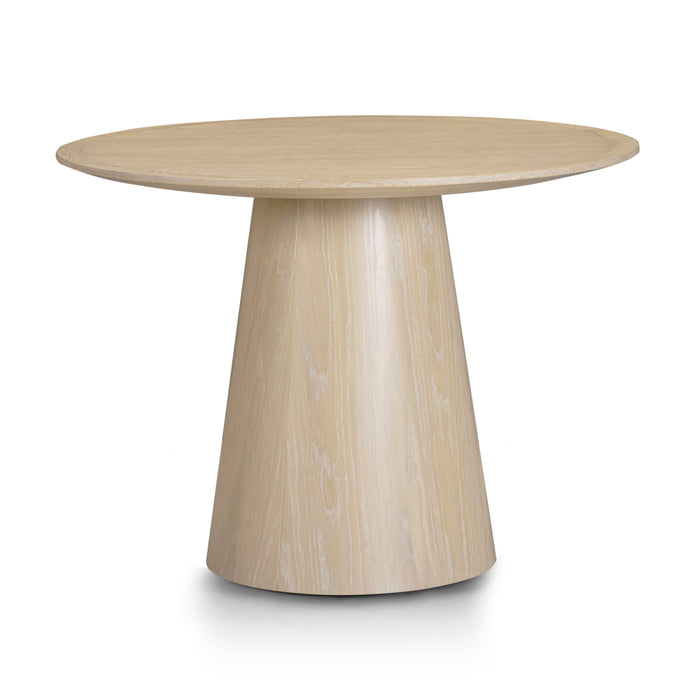 Sahara Round Oak Dining Table (41"-60") - Home And Beyond