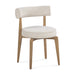 Nikita Cream Performance Fabric Dining Chair - Home And Beyond