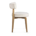 Nikita Cream Performance Fabric Dining Chair - Home And Beyond